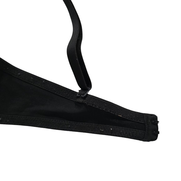 Victoria's Secret Body by Victoria Black Underwire Push Up Cup Satin Bra 34B - Picture 5 of 5